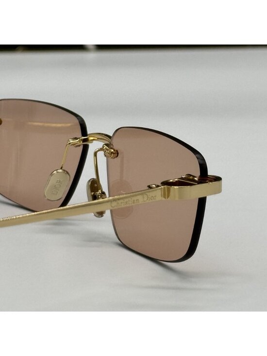 NEW DIOR CDIOR S4U B0L0 SUNGLASSES GOLD WOMEN EYEWEAR DIOR main image 11